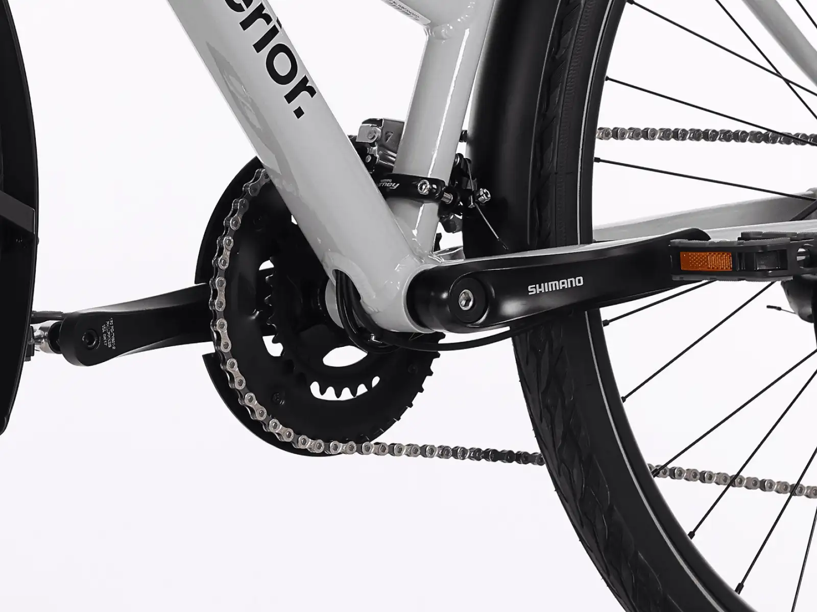 Superior Blox 6.2 T MS city bike Gloss Grey