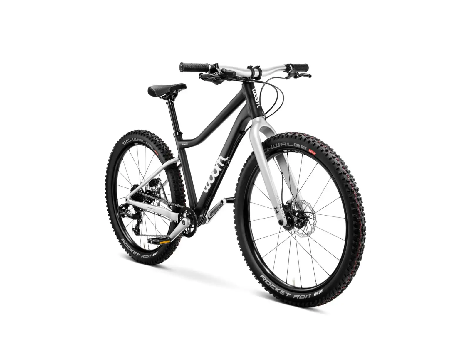 Woom 5 OFF Black 24 children's bike