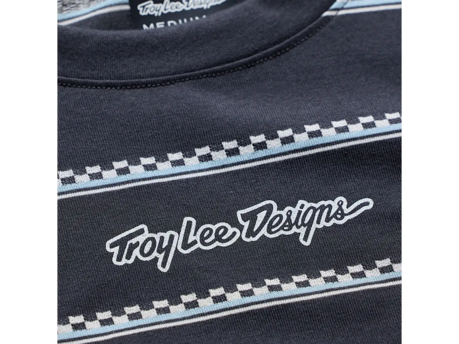 Troy Lee Designs Skyline Ride men's jersey short sleeve Checked Out Carbon