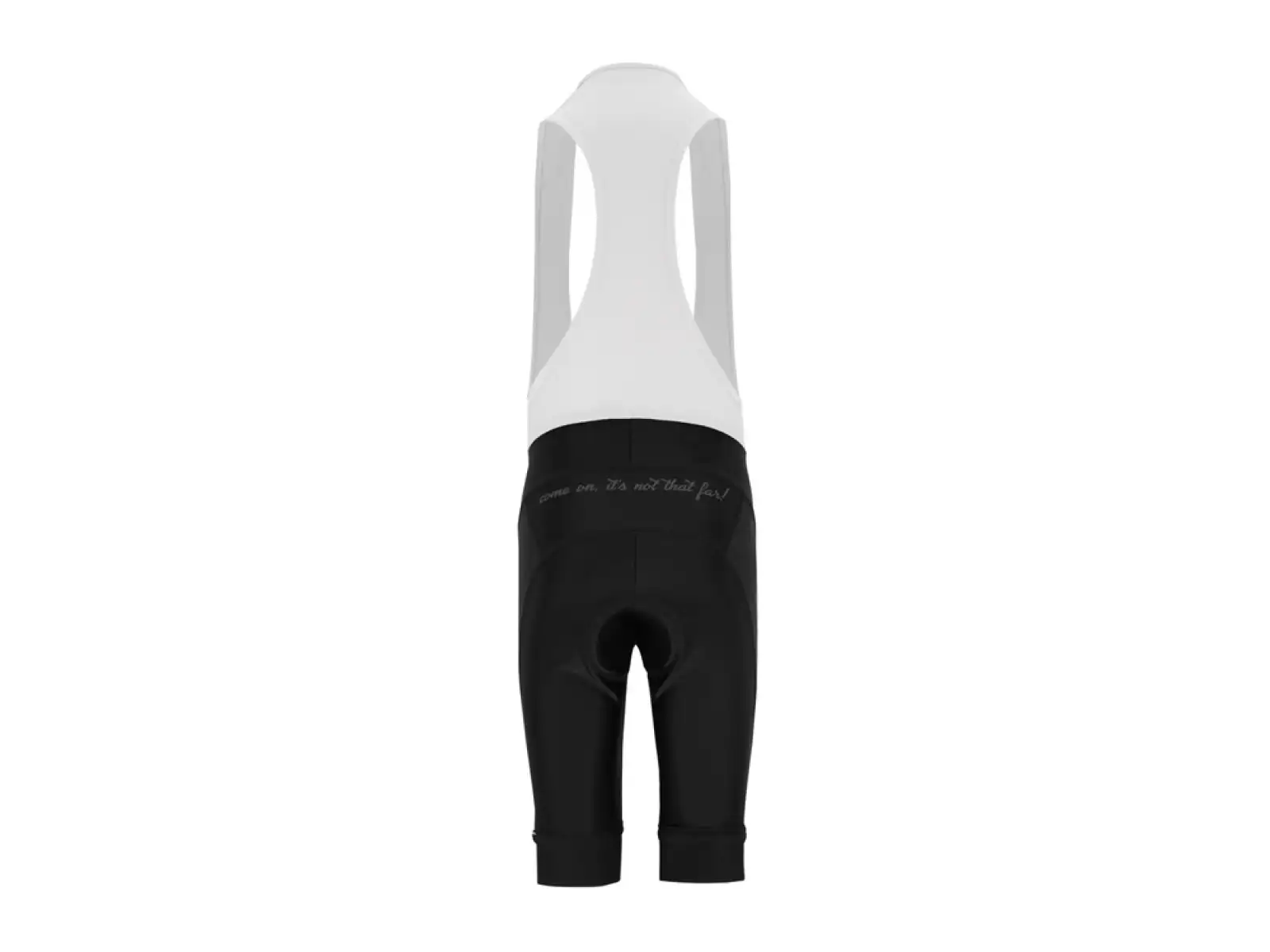 Silvini Sueli Bib children's shorts with insert and braces Black/White