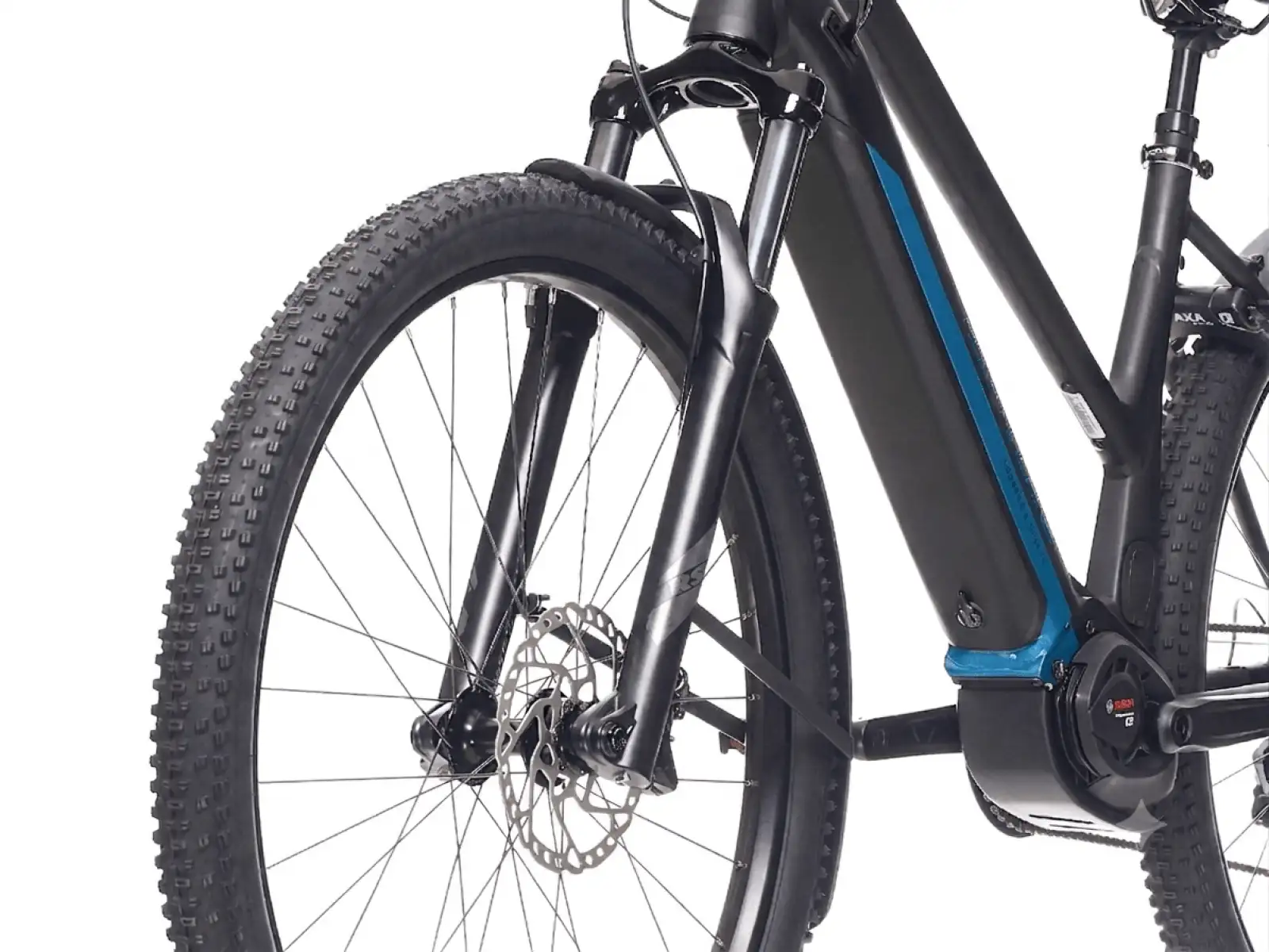 Rock Machine Torrent e90-29 B Touring Easy Entry e-bike Matte Black / Petrol