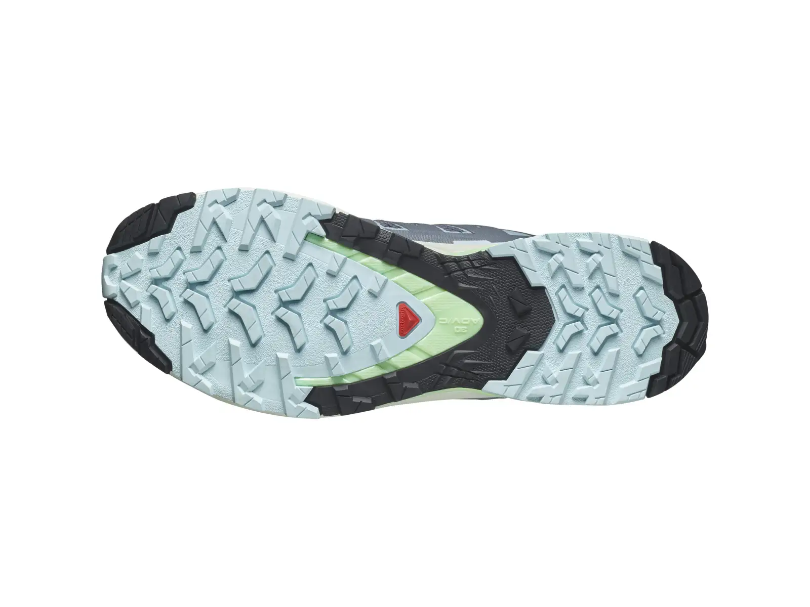 Salomon XA PRO 3D V9 women's running shoes Turbulence/Iced Aqua
