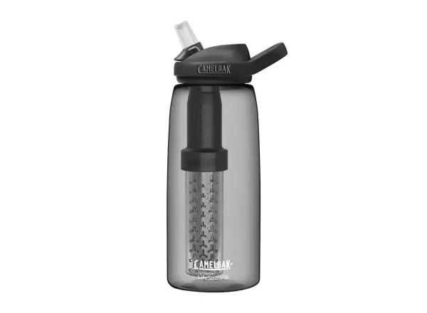 Camelbak Eddy+ bottle 1l LifeStraw Charcoal