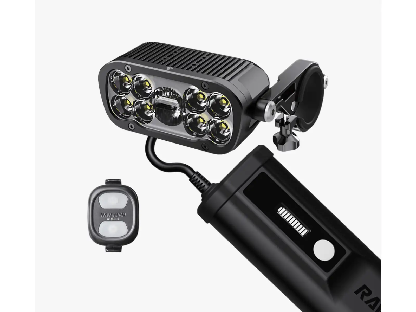 Ravemen XR6000 front light