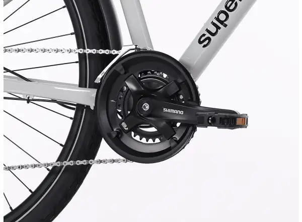 Superior Blox 6.2 T city bike Gloss Grey
