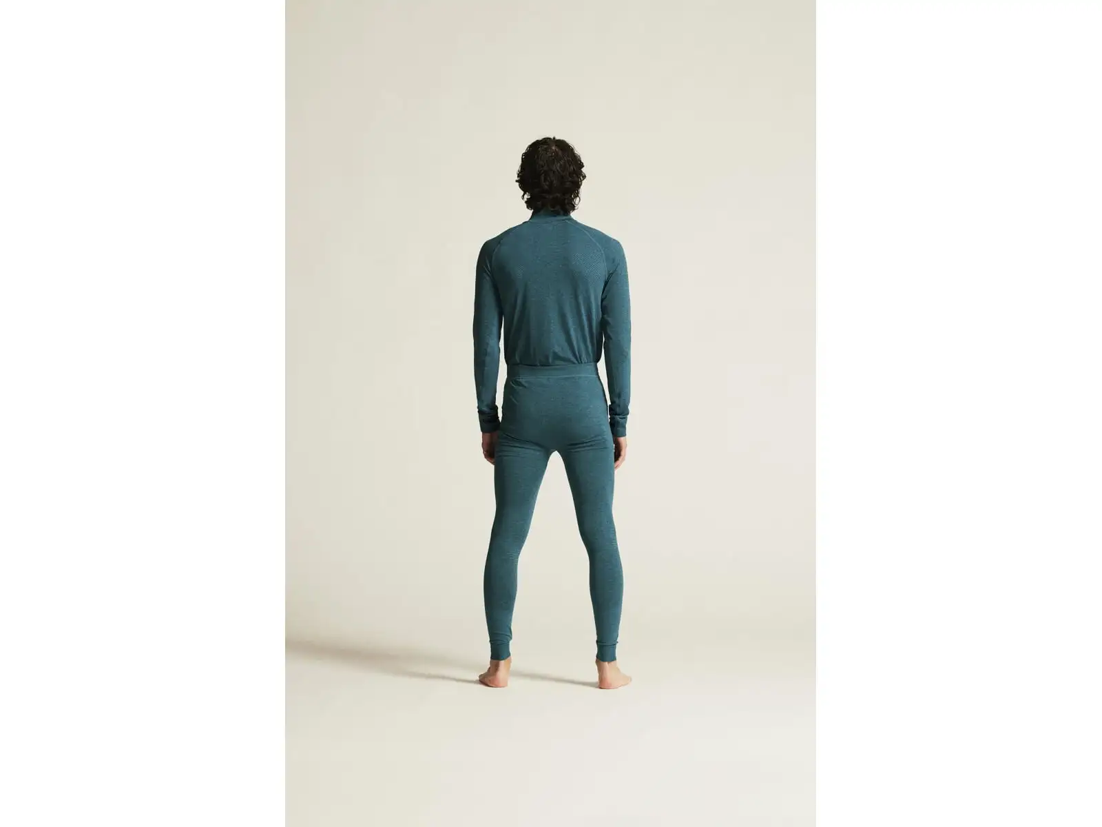 Craft Core Dry Active Comfort Zip men's long-sleeve shirt green