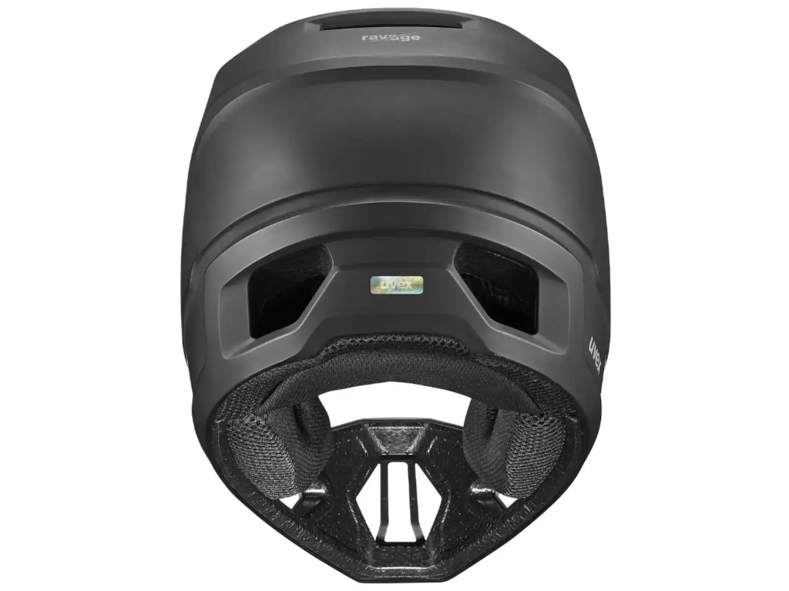 Uvex Ravage full-face helmet Black/Rhino Matt