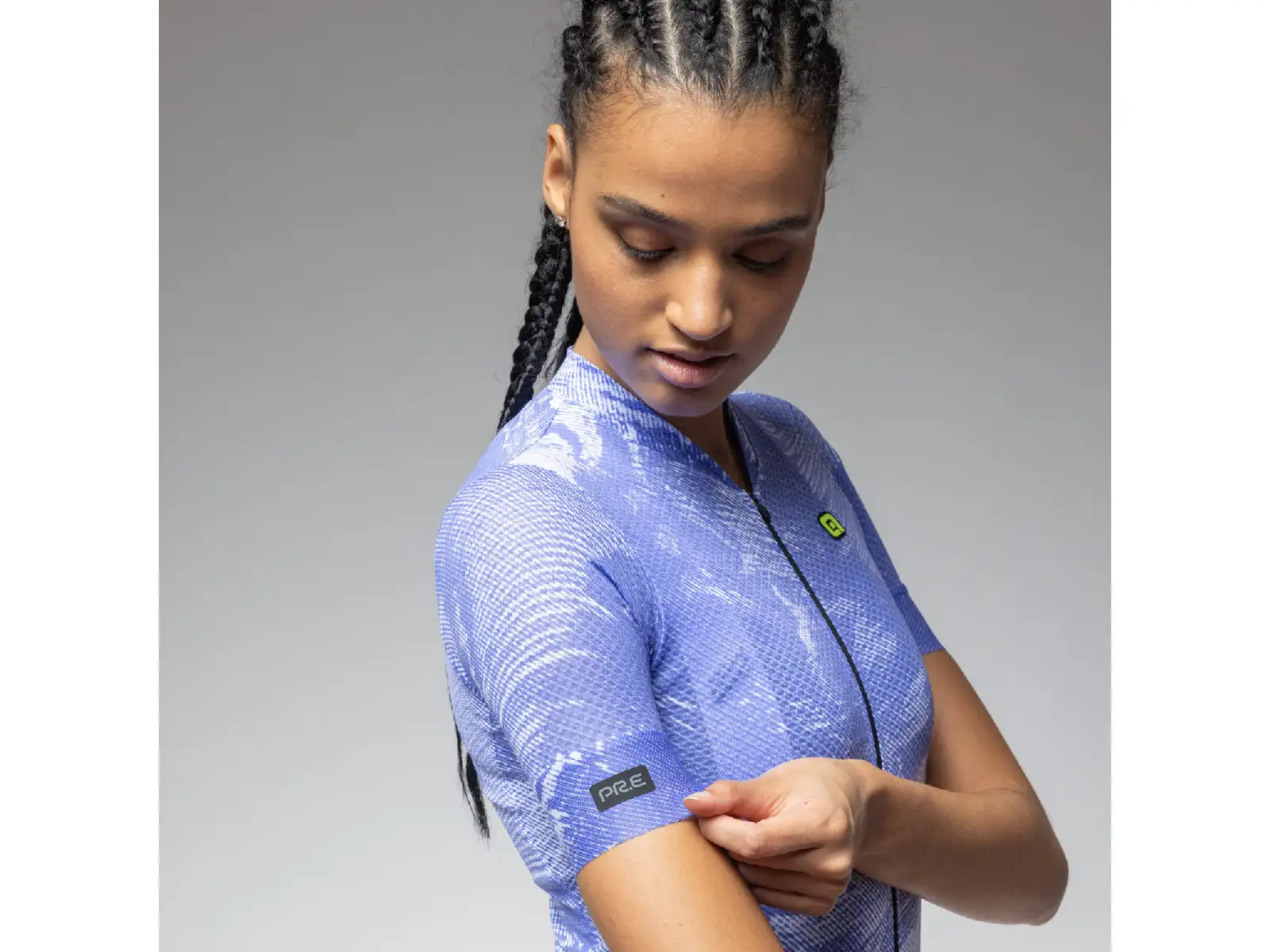 Alé PR-E Fan women's jersey short sleeve Jacaranda