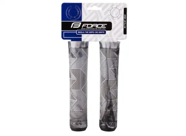 Foce BMX145 rubber grips black/gray