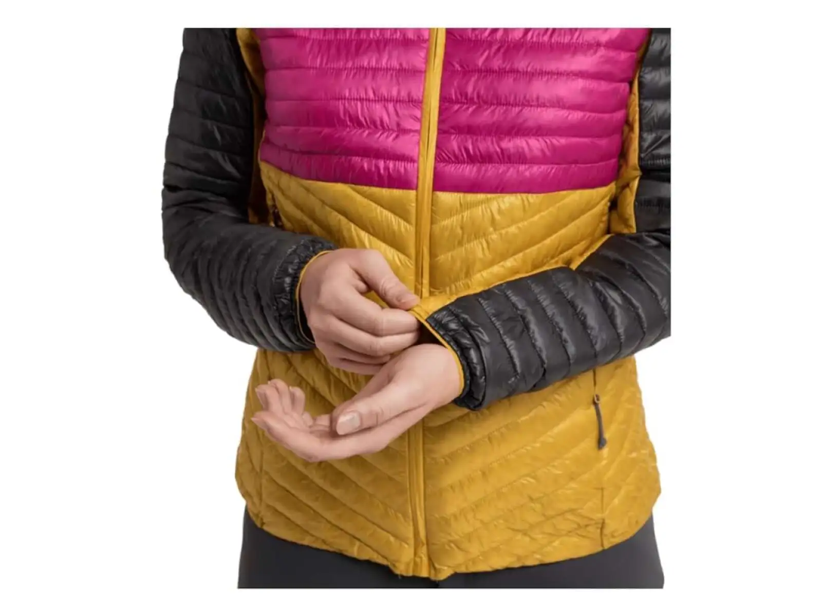 Haglöfs L.I.M Mimic W women's jacket yellow/pink