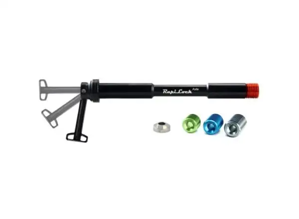 Rapilock thru axle 15x100/110 mm with adapters