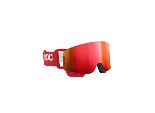POC Nexal Mid ski goggles Prismane Red/Partly Sunny Red