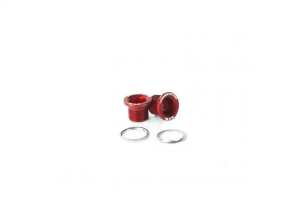 Leonardi Factory Bolt Capo crank screws red