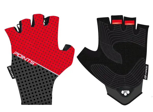 Force Points gloves red/black
