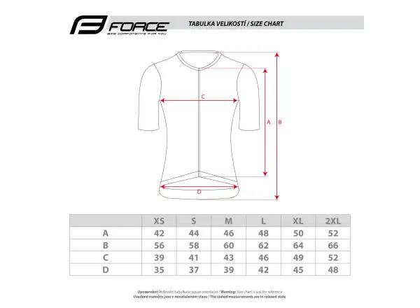 Force Limit men's short-sleeve jersey blue