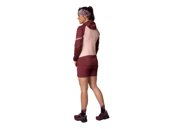 Dynafit Transalper Hybrid women's shorts Burgundy