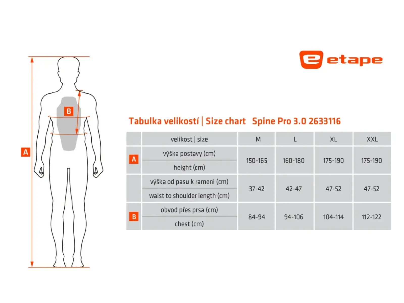Etape Spine Pro 3.0 men's spine protector