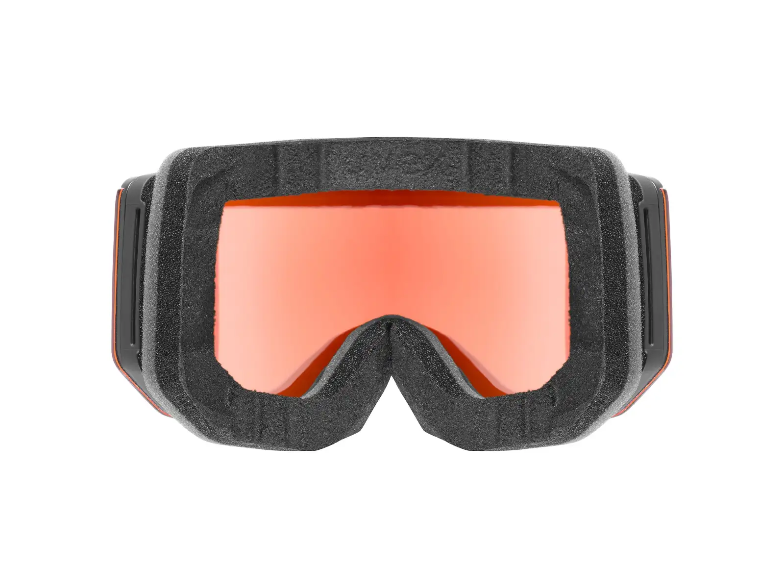 Uvex Lace Attract FM ski goggles black matt/red - orange