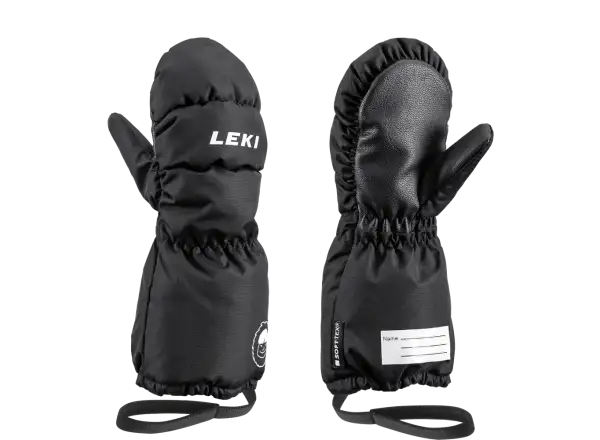 Leki Little Eskimo Mitt Long ski gloves kids black