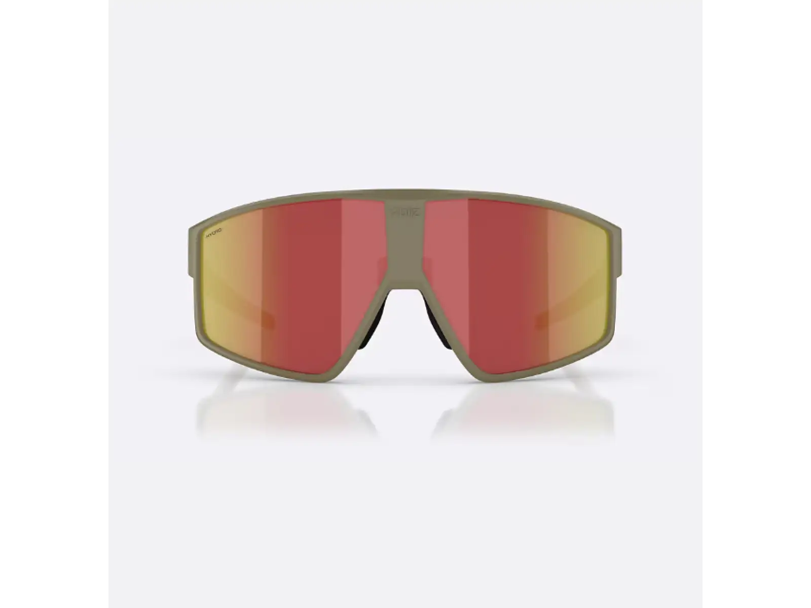 Bliz P002 sunglasses Matte Camo Green/Grey Red Revo
