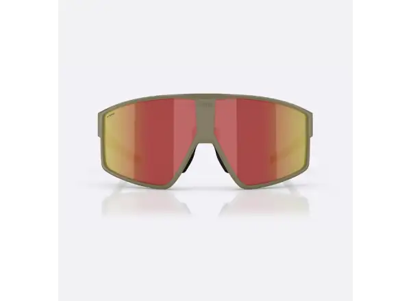 Bliz P002 sunglasses Matte Camo Green/Grey Red Revo