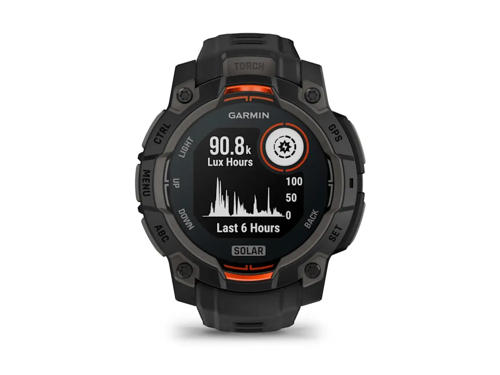 Garmin Instinct 3 Solar 45 mm smart watch Black/Black strap