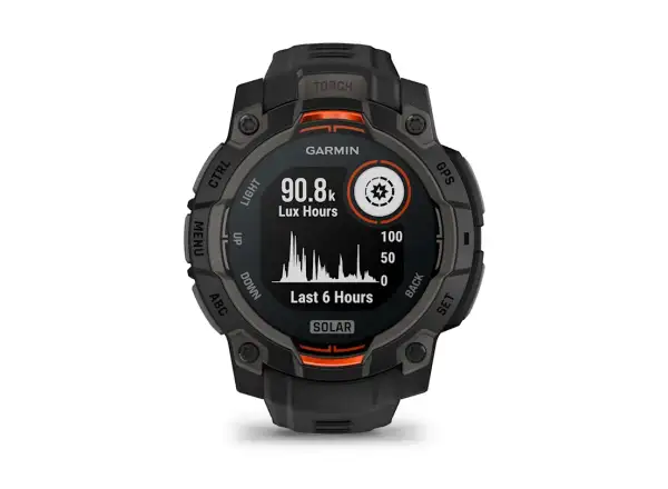 Garmin Instinct 3 Solar 45 mm smart watch Black/Black strap