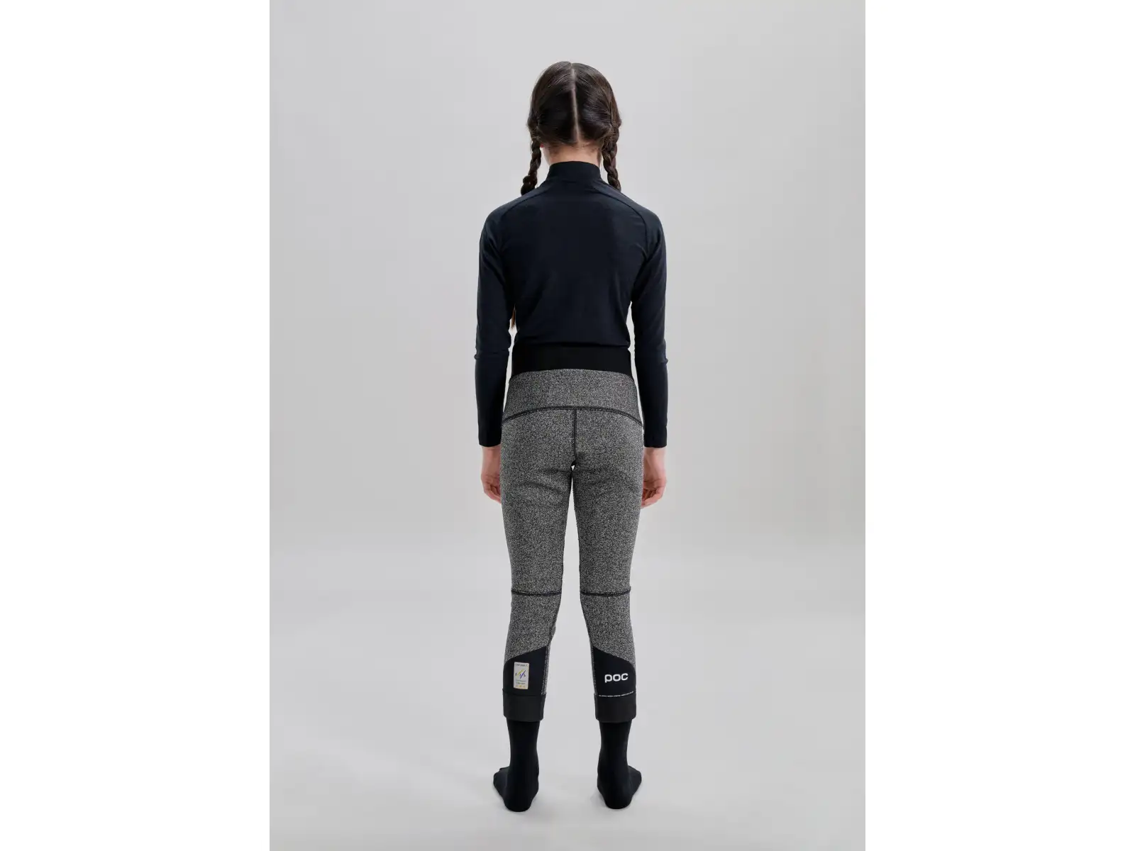 POC Layer Cut Resistant kids cut-resistant long underwear Uranium Black