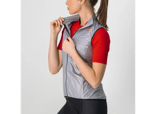 Castelli Aria women's vest Silver Gray