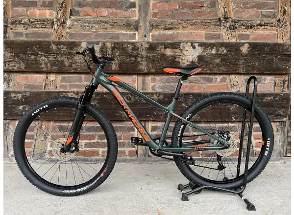Rock Machine Blizz 27 HD Mat Khaki/Neon Orange/Black children's bike