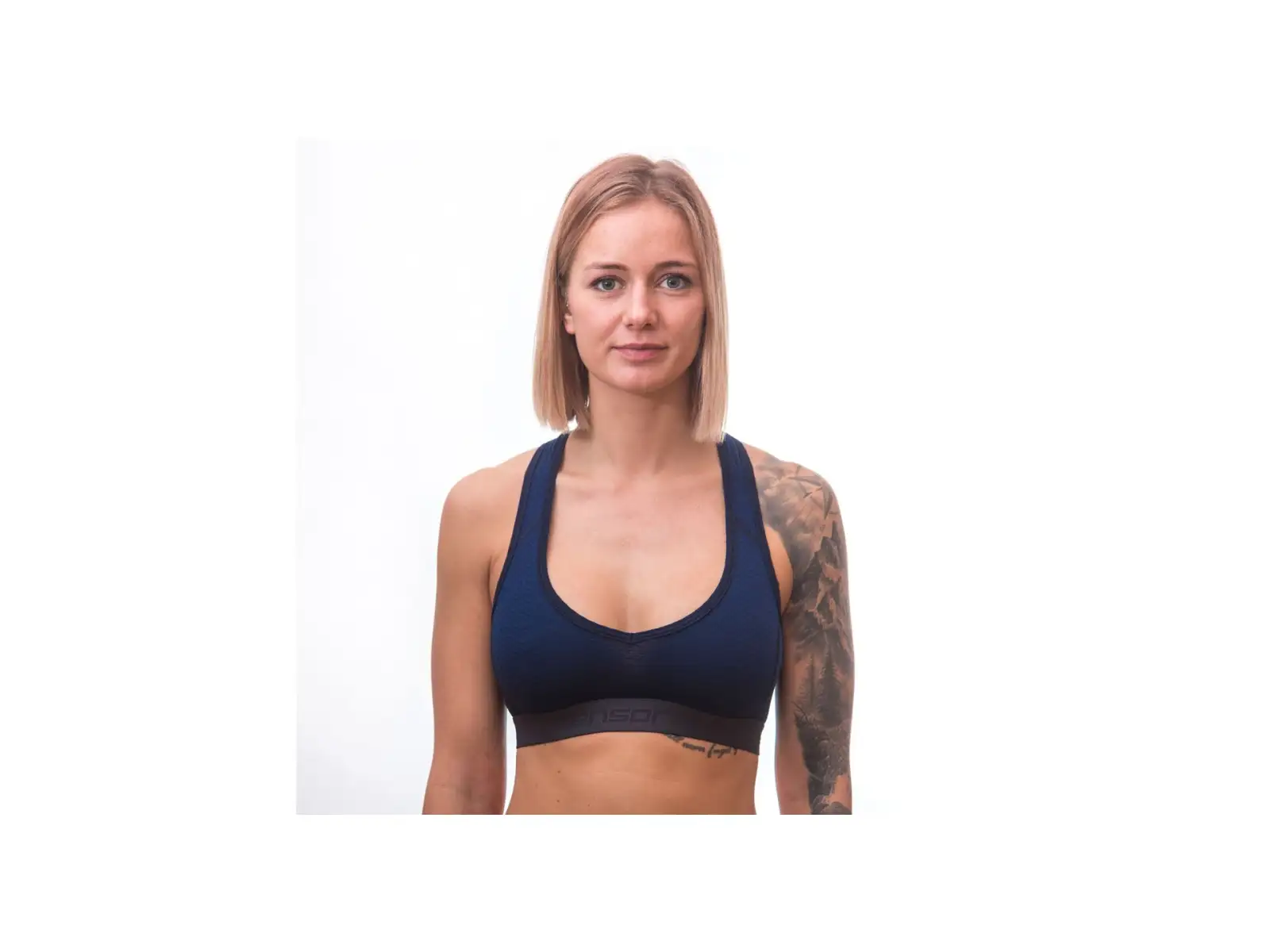 Sensor Merino DF women's bra Deep Blue