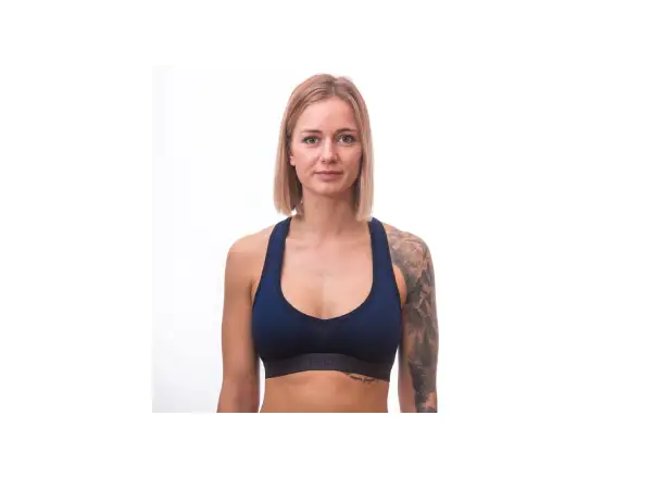 Sensor Merino DF women's bra Deep Blue