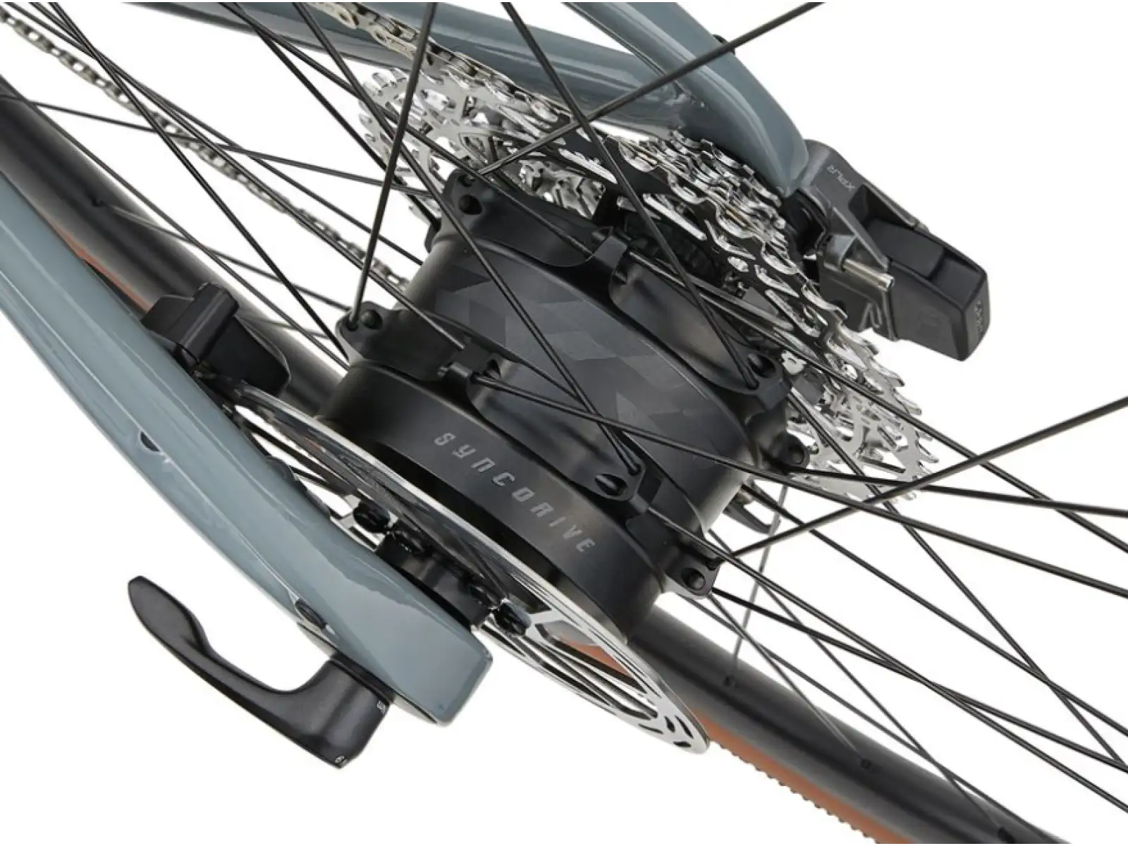Liv Avail Advanced E+ Elite AR road e-bike Eucalyptus/Ocean Storm