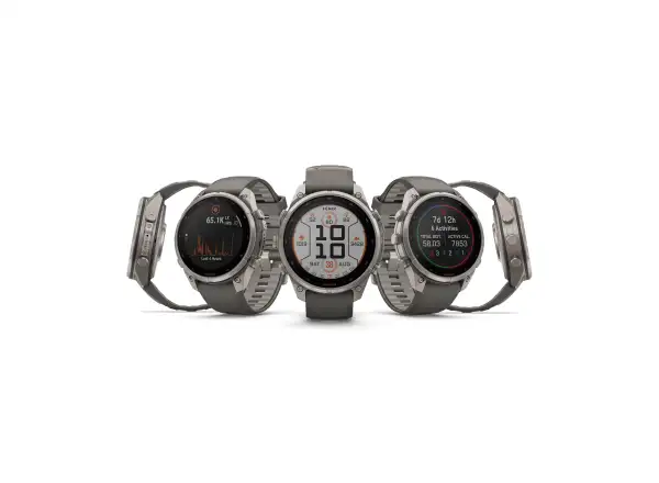 Garmin Fénix 9 Pro inReach Solar 47 mm Titanium Pebble Gray/Silver Gray