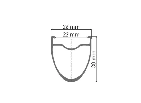 DT Swiss E 550 road endurance rim black