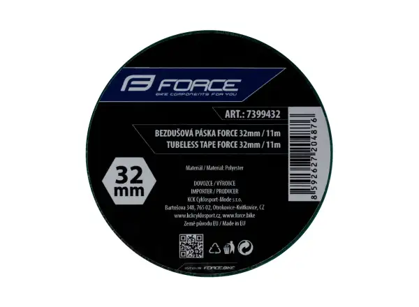 Force tubeless tape 32 mm x 11 m green