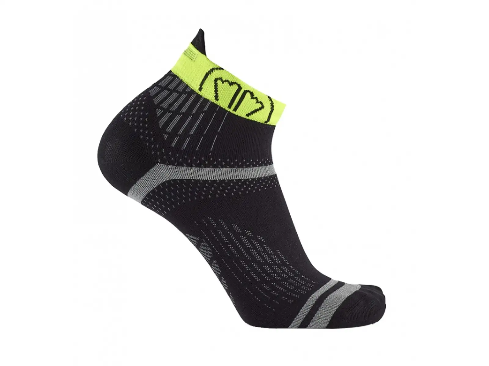 Sidas Run Feel socks Black/Yellow