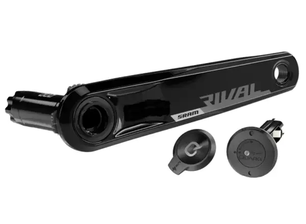 Sram Rival AXS D1 DUB Wide Left Crank Arm 175 mm with an Axle and a Power Meter