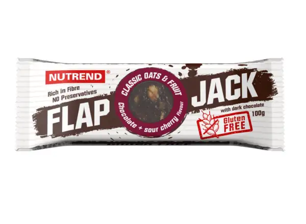 Nutrend Flapjack 100g bar chocolate/cherry with dark chocolate