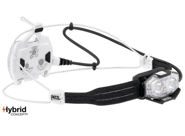 Petzl Nao LT headlamp black and white