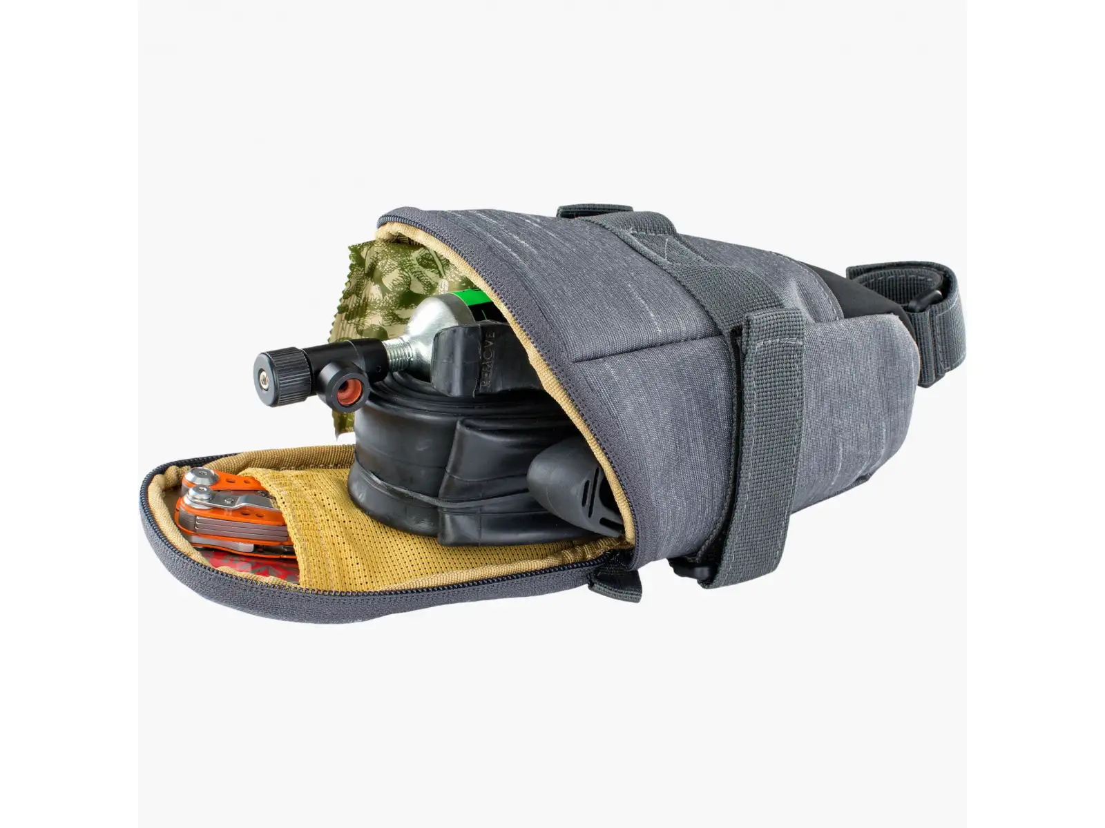 Evoc Seat Bag Tour saddle bag 1 l carbon grey