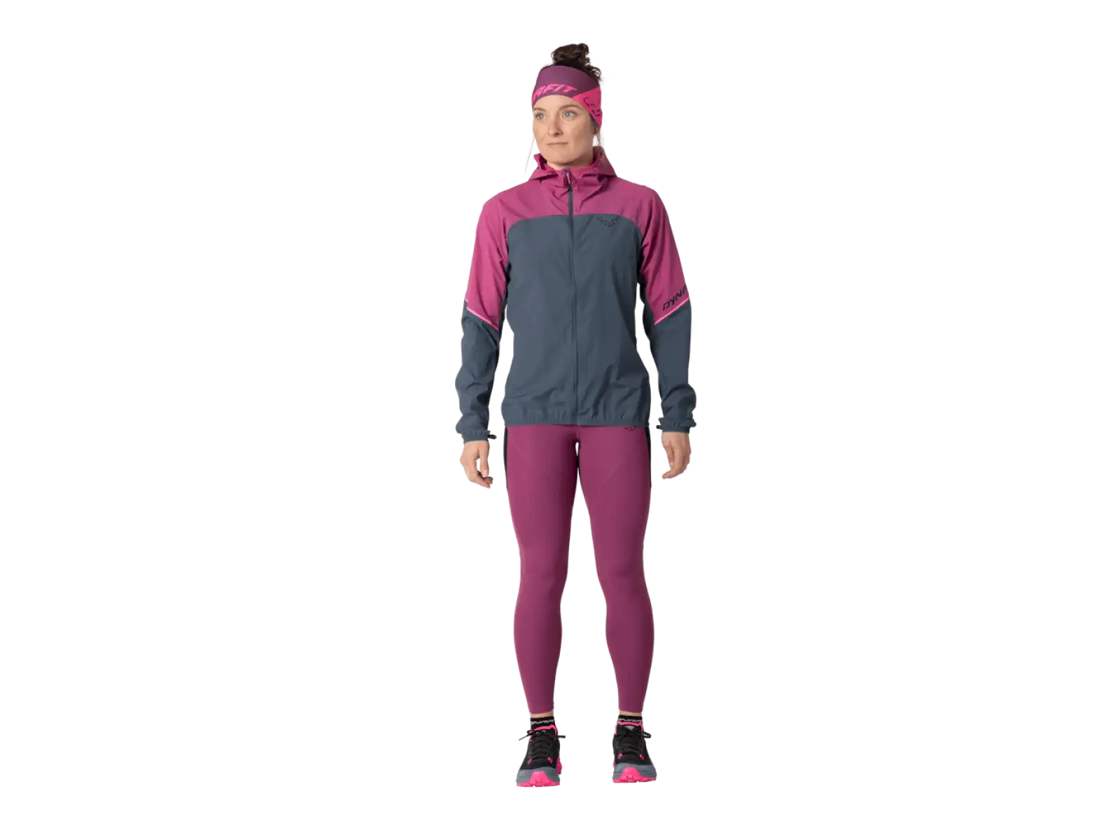 Dynafit Alpne Wind women's running jacket Magenta