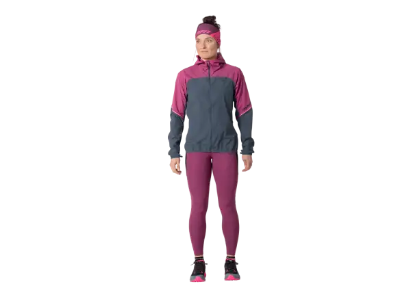 Dynafit Alpne Wind women's running jacket Magenta