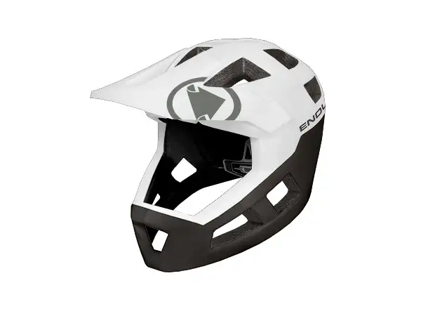 Endura SingleTrack Full Face helmet White