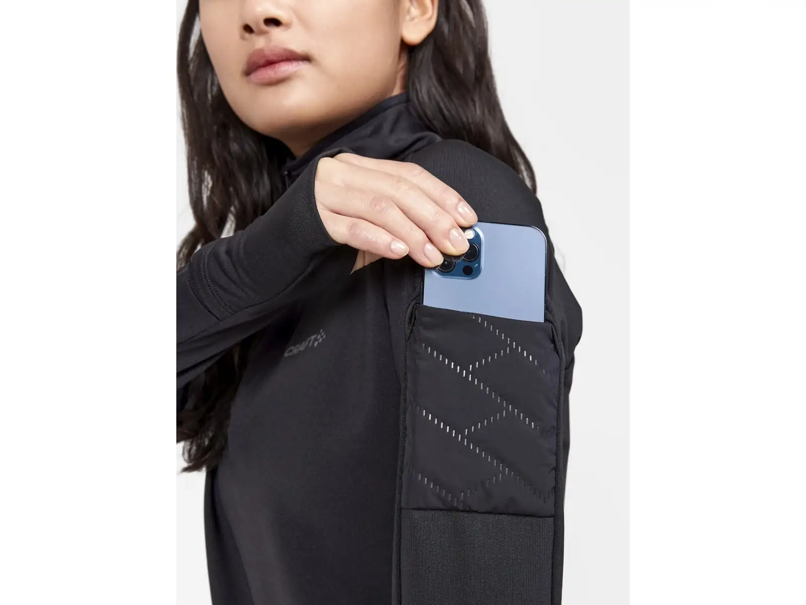 Craft ADV SubZ women's running shirt long sleeve black