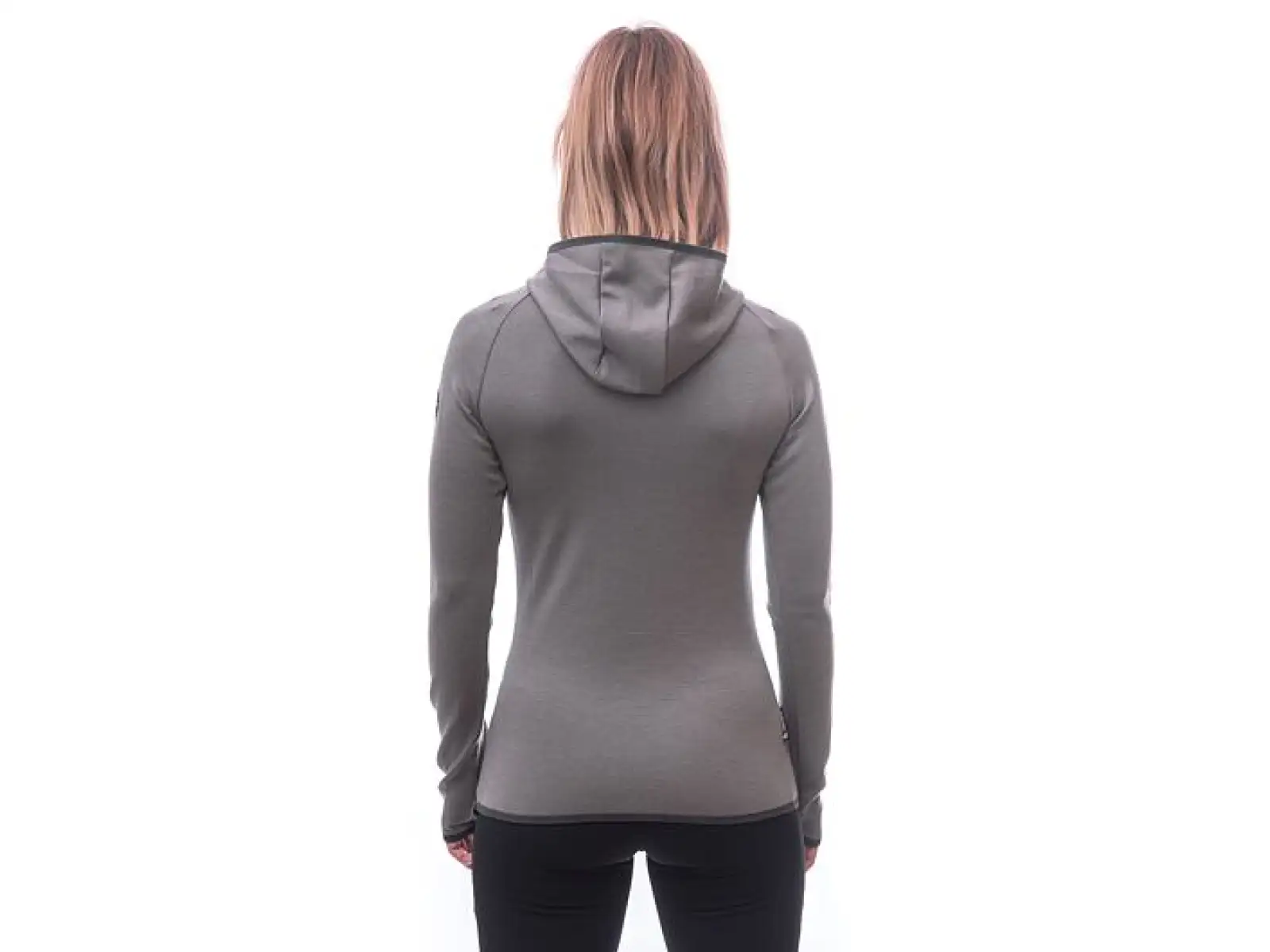 Sensor Merino Upper Mountains women's hoodie grey