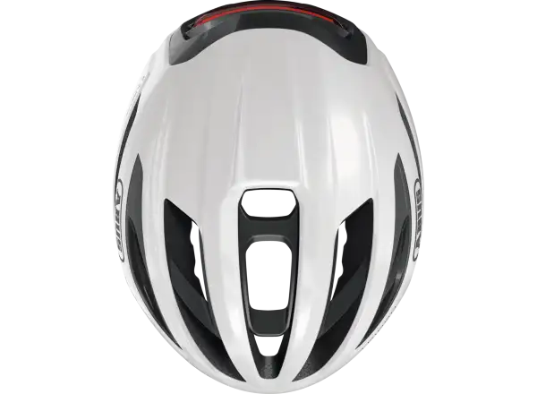 Abus Taipan LED gravel helmet Shiny White