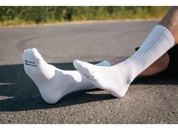 Force Ribbon socks white