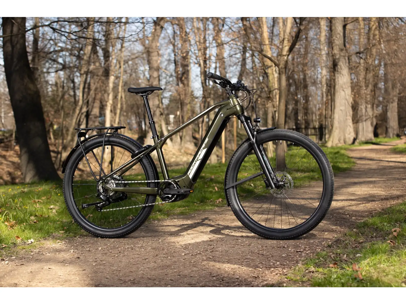 Rock Machine eBlizz B70T mountain e-bike Gloss Dark Forest