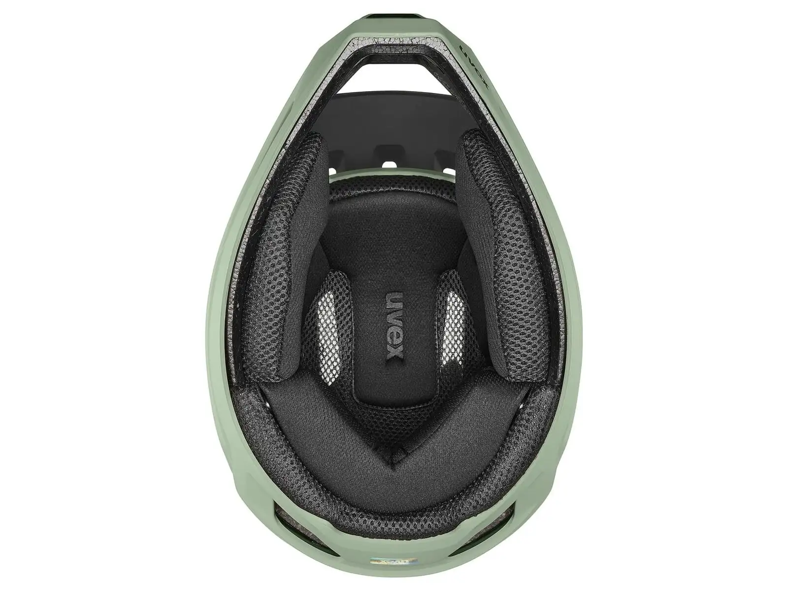 Uvex Ravage full-face helmet Moss Green/Black Matt